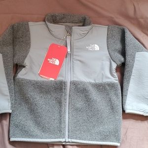 The North face infant denali jacket Gray 18-24m